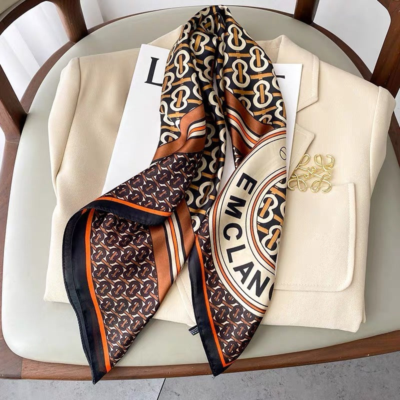 Printed Silk Beach Shawl