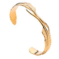 Eagle Feather Cuff Bracelet