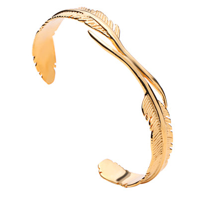 Eagle Feather Cuff Bracelet