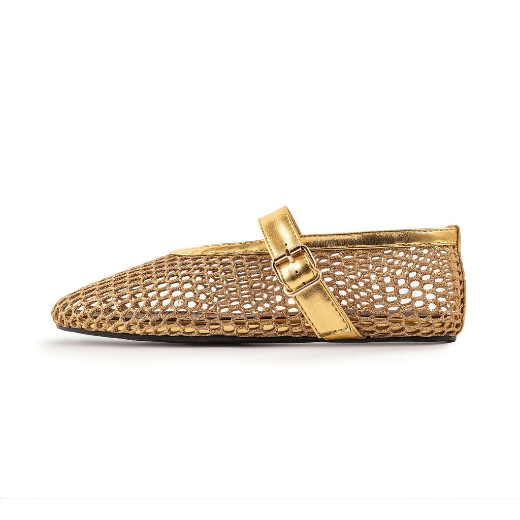 Mary Jane Mesh Ballet Flats