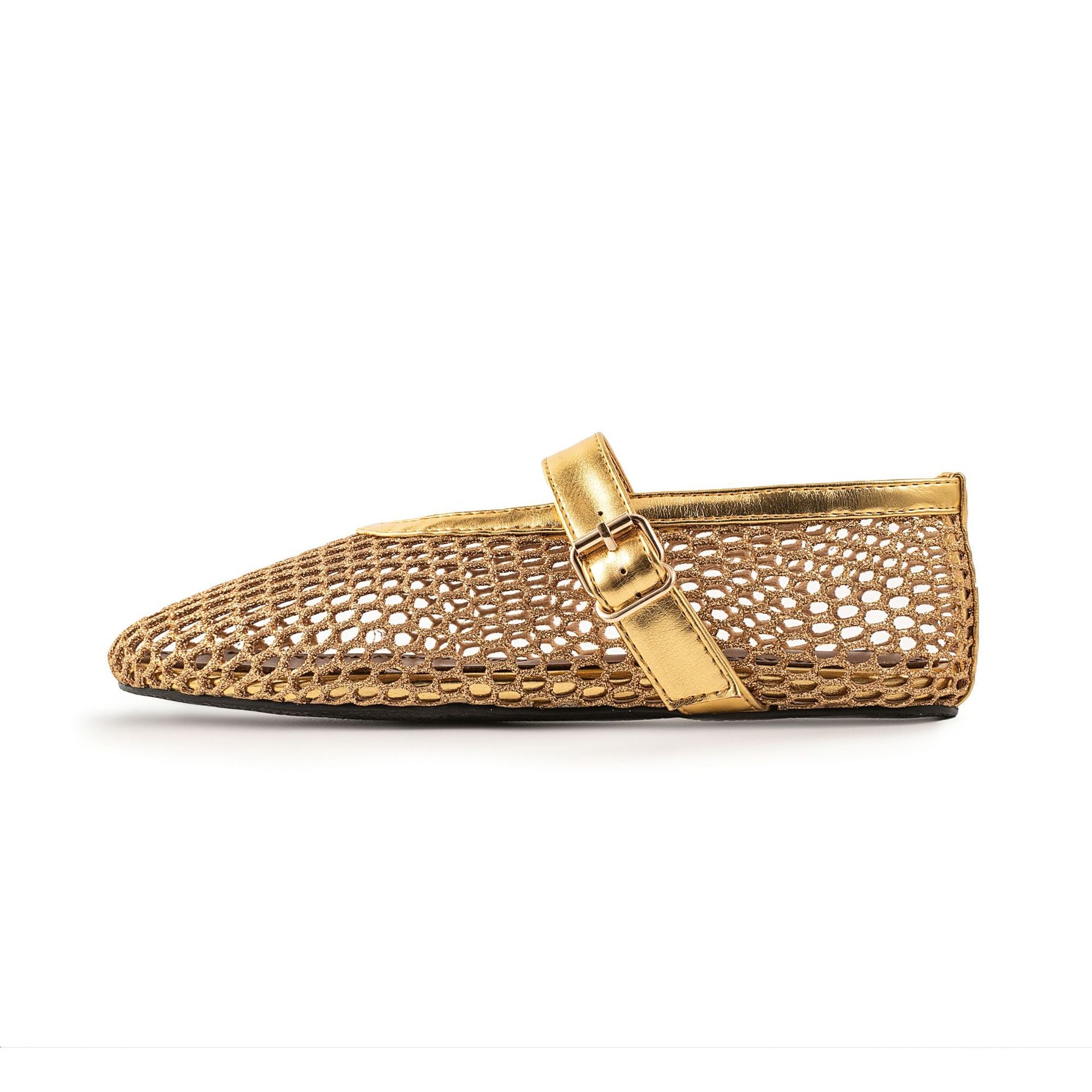 Mary Jane Mesh Ballet Flats