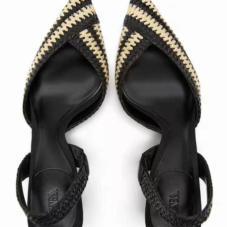 Kitten Heel Slingbacks