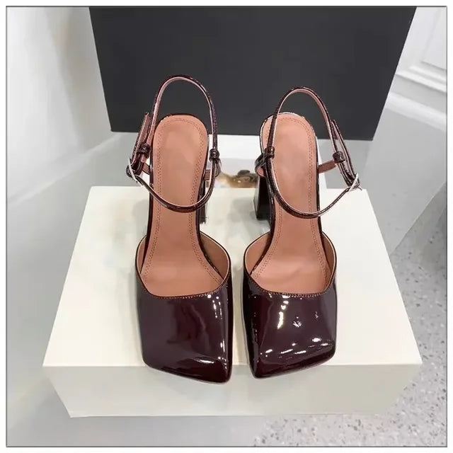 Rhinestone Mary Jane Sandals