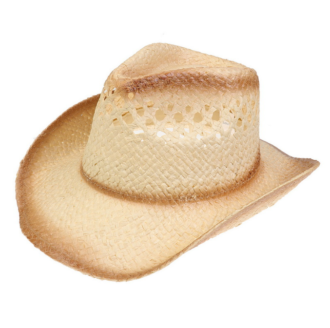 Cowboy Straw Sun Hat