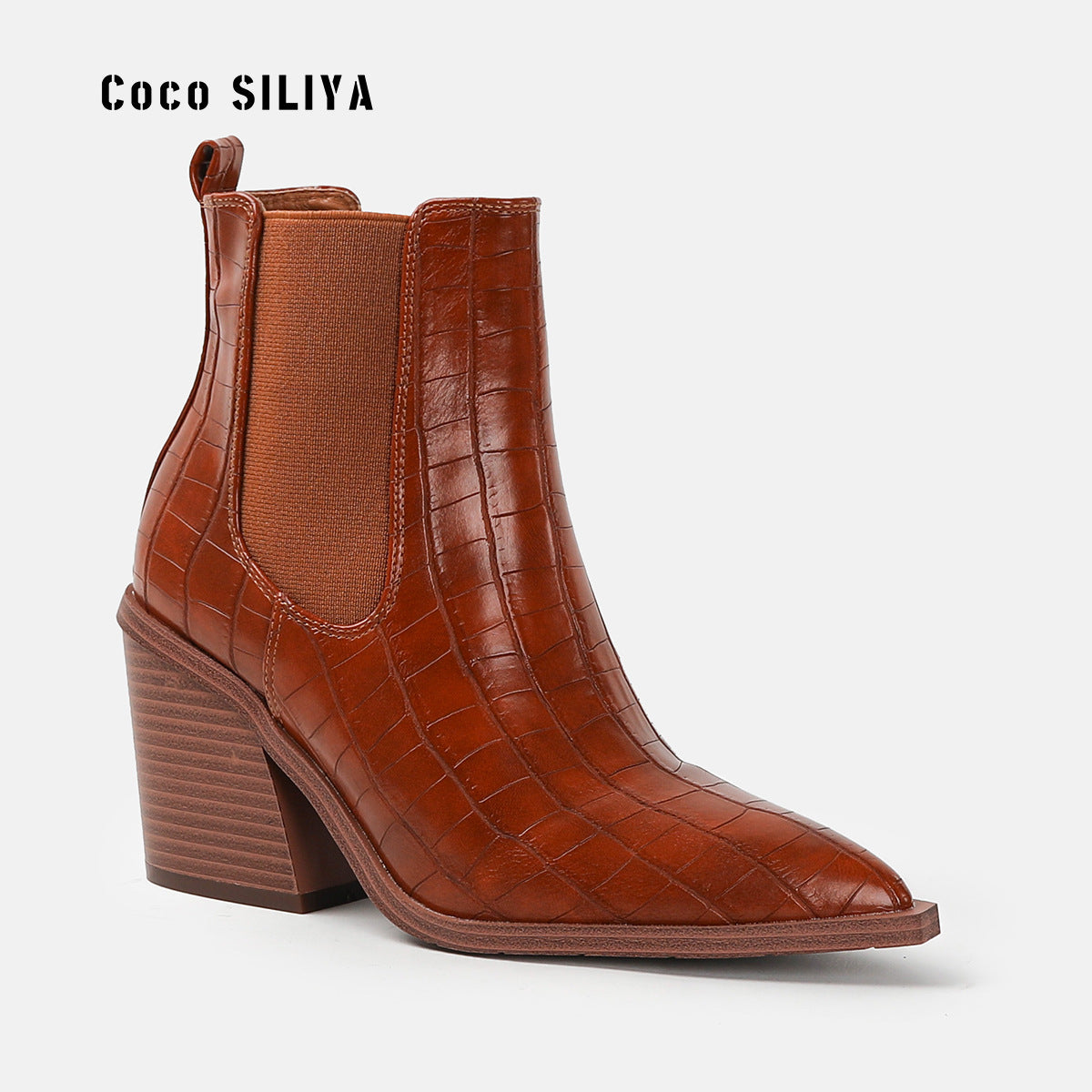 High Heel Chelsea Boots