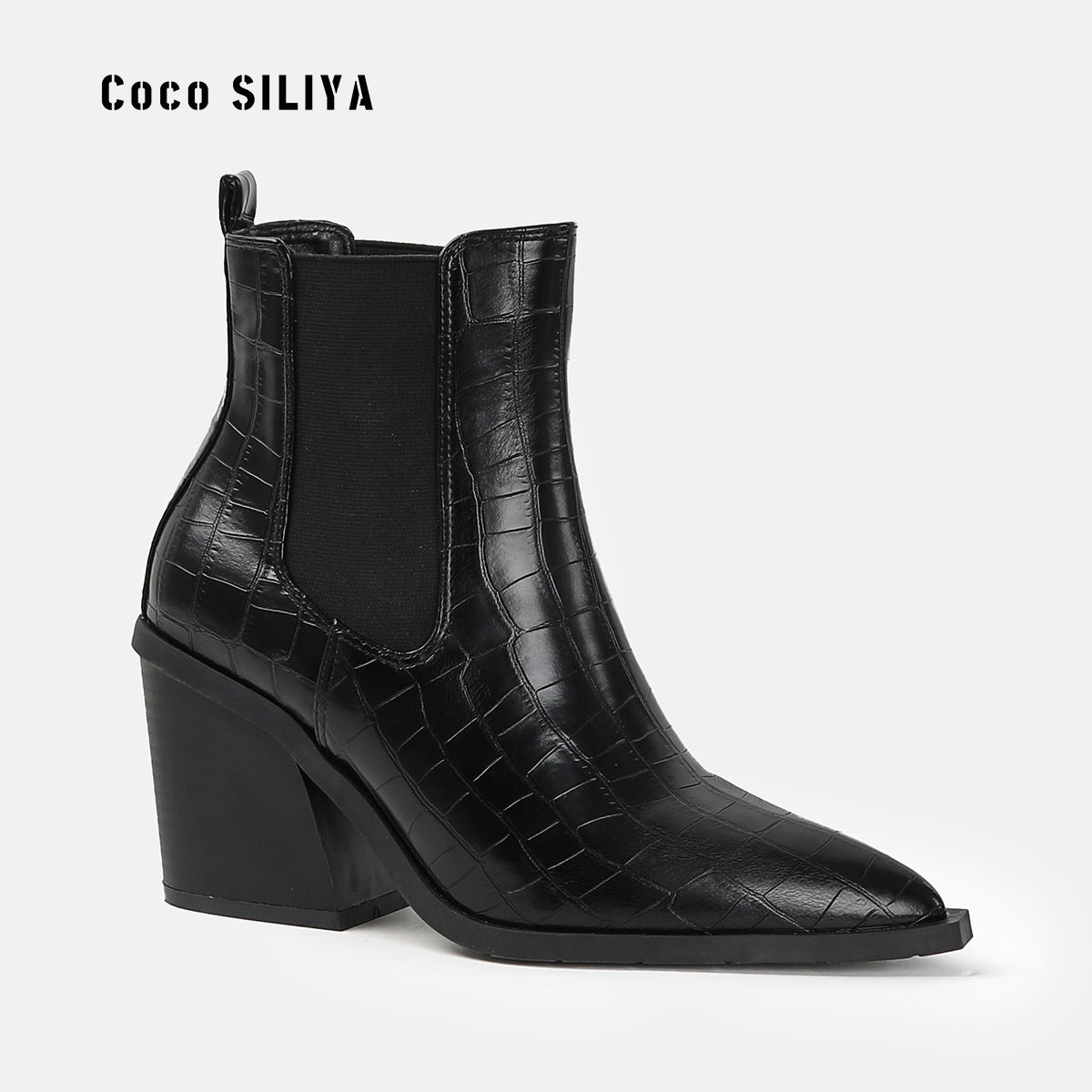High Heel Chelsea Boots