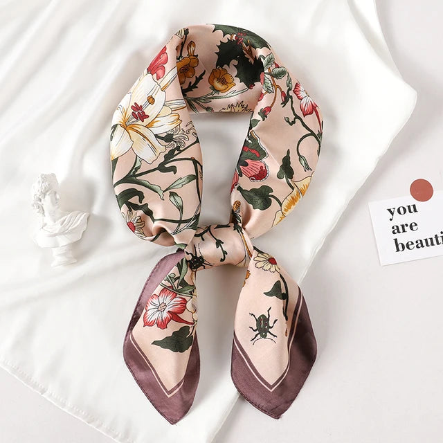 Luxury Silk Scarf Shawl