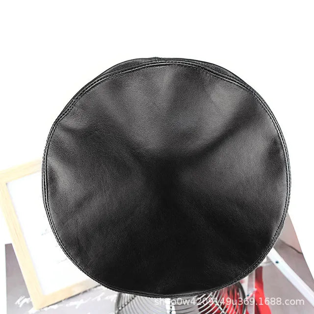 Vintage Sheepskin Beret