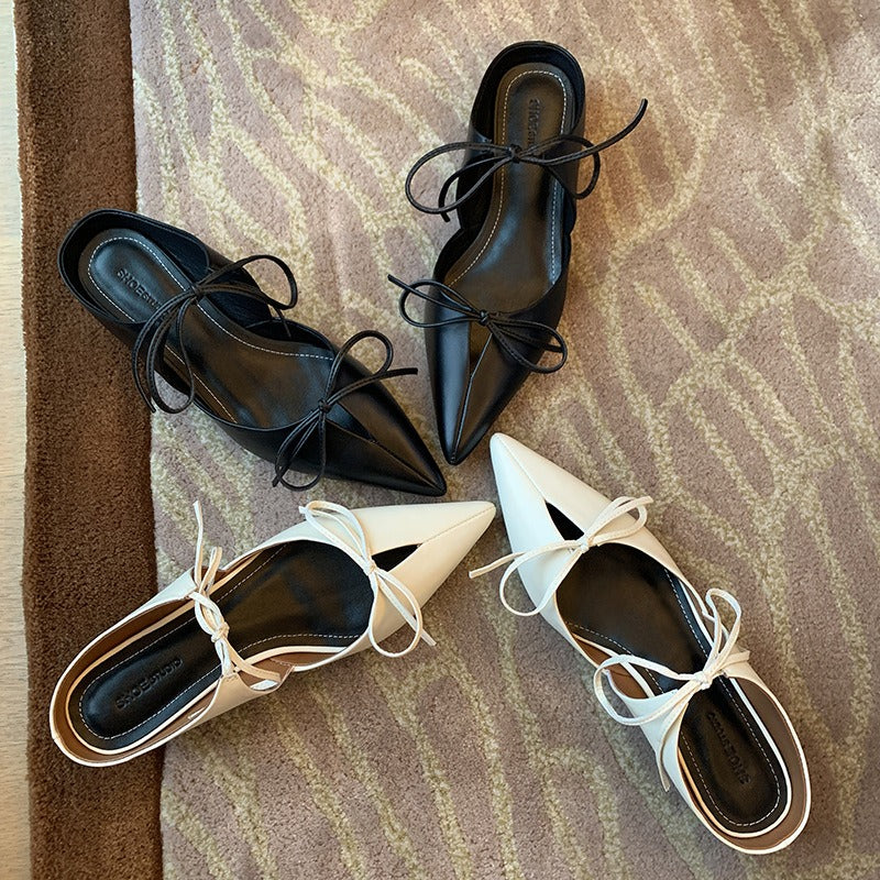 Bow Kitten Heels