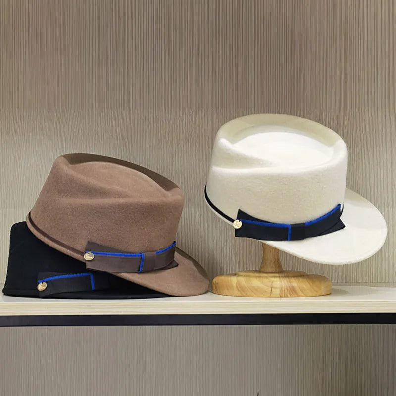 Wool Bow Cadet Cap
