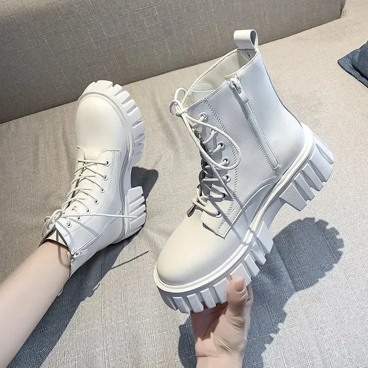 Chunky Platform Ankle Boots