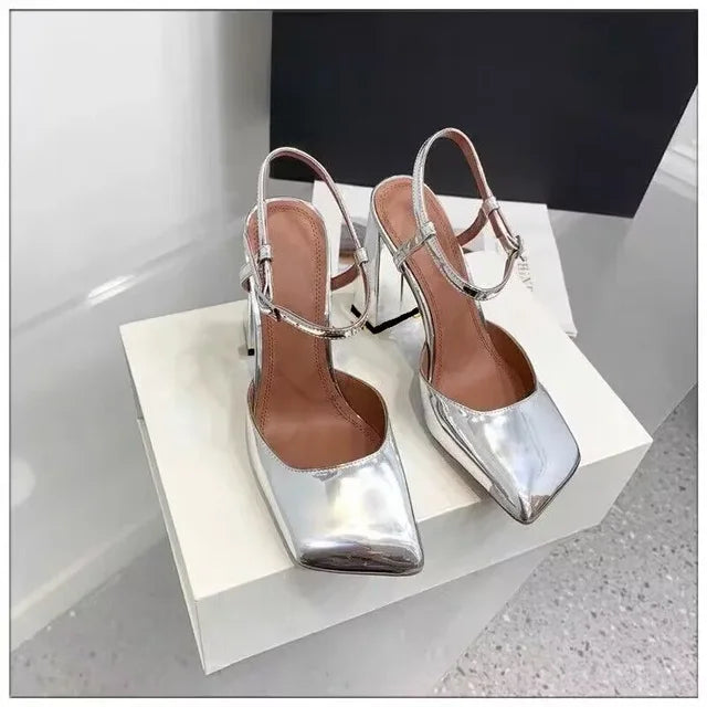 Rhinestone Mary Jane Sandals