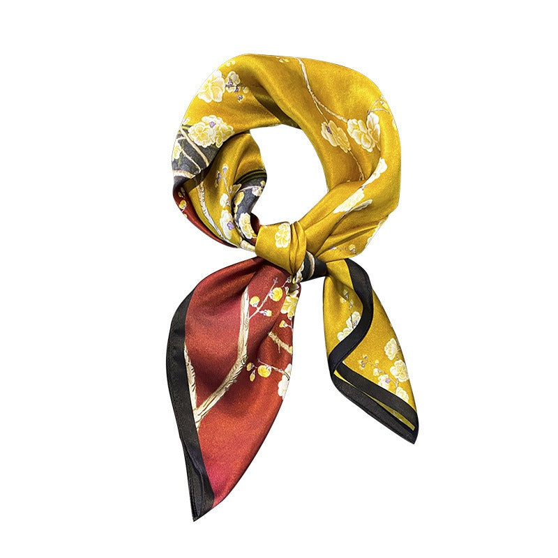French Silk Square Scarf