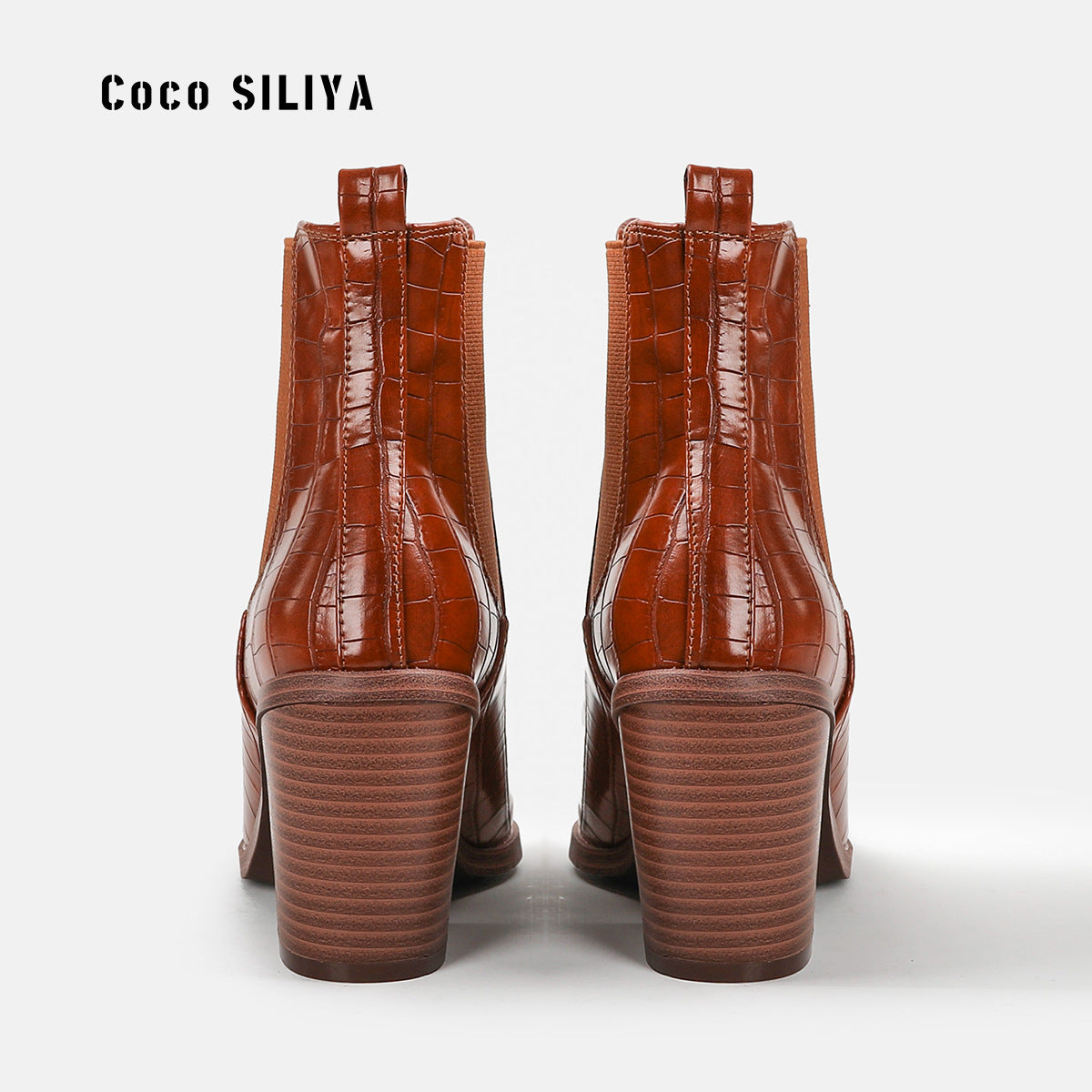 High Heel Chelsea Boots