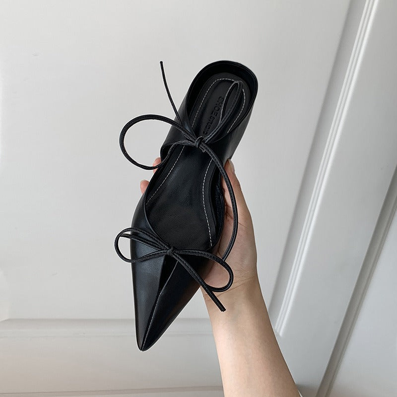 Bow Kitten Heels