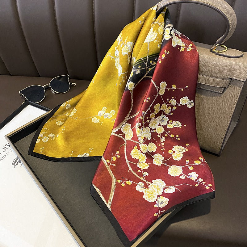 French Silk Square Scarf