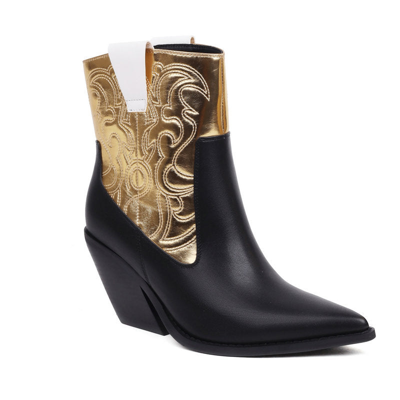 Wedge Chelsea Boots