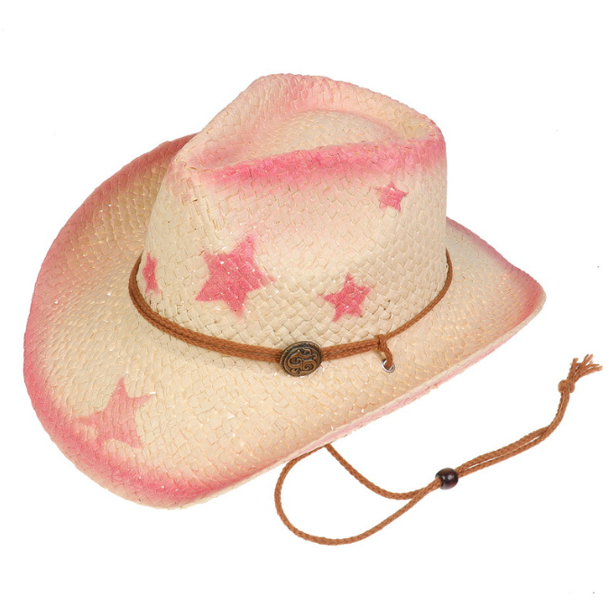 Cowboy Straw Sun Hat