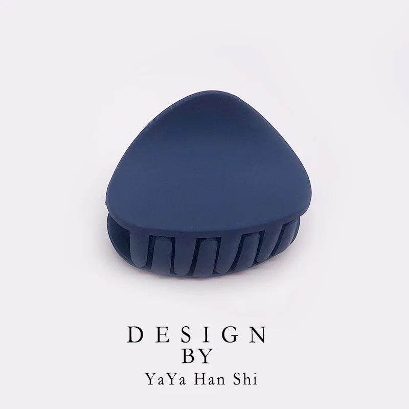 Solid Color Hair Claw Clip