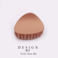 Solid Color Hair Claw Clip