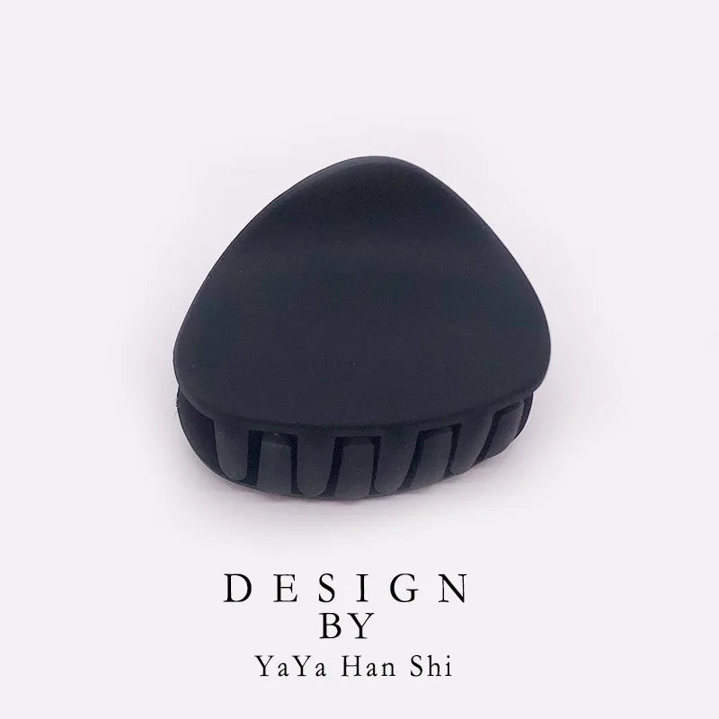 Solid Color Hair Claw Clip