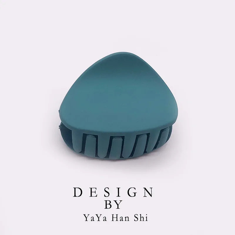 Solid Color Hair Claw Clip