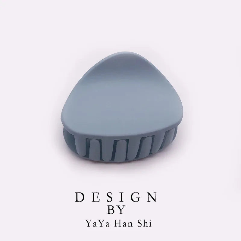 Solid Color Hair Claw Clip