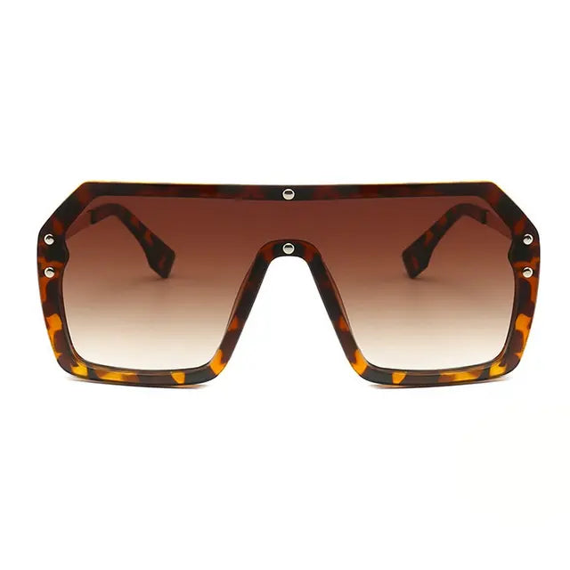 Oversized Shield Visor Sunglasses
