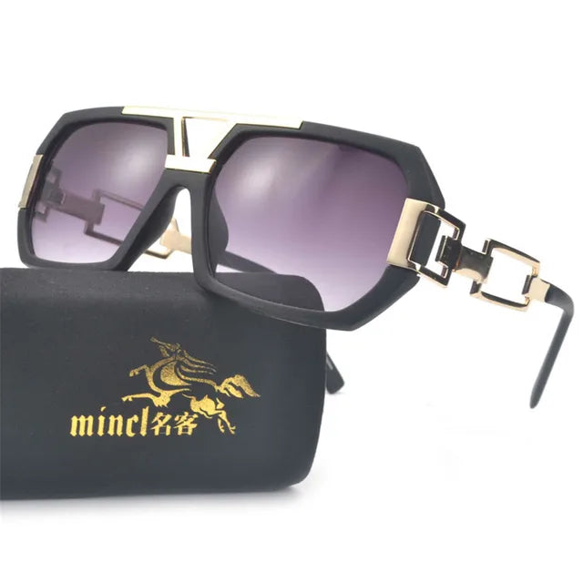Oversized Shield Visor Sunglasses