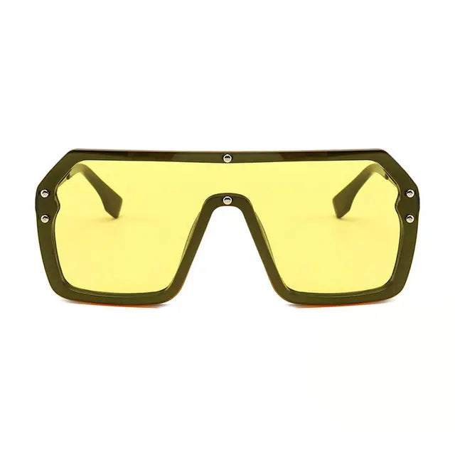 Oversized Shield Visor Sunglasses