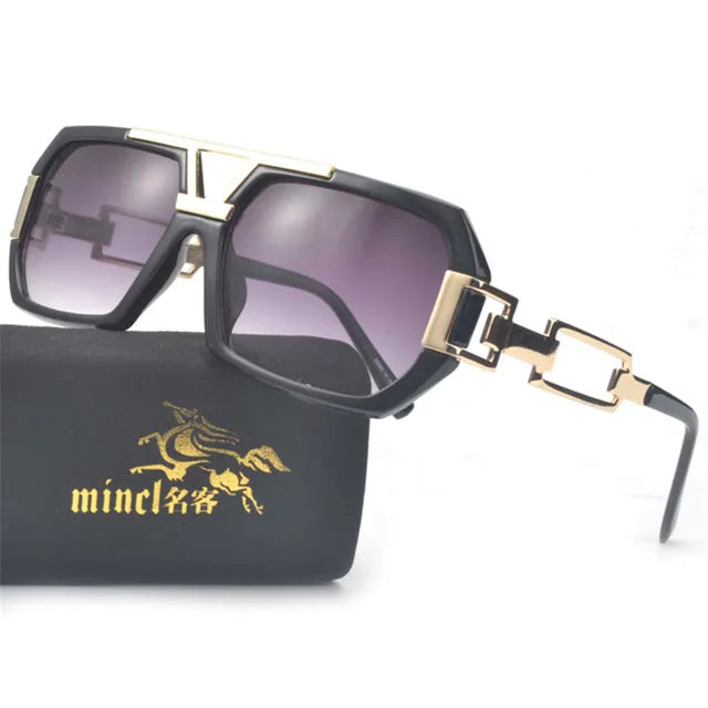 Oversized Shield Visor Sunglasses