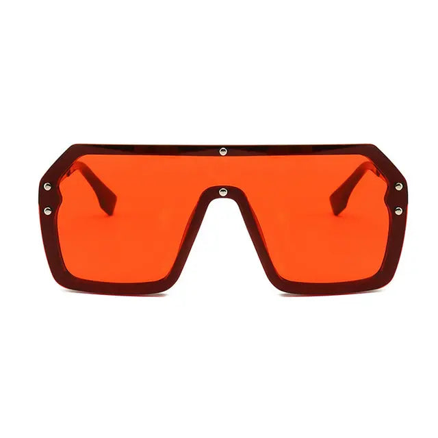 Oversized Shield Visor Sunglasses
