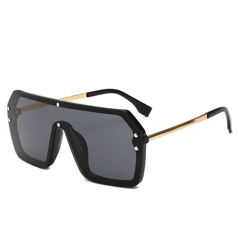 Oversized Shield Visor Sunglasses