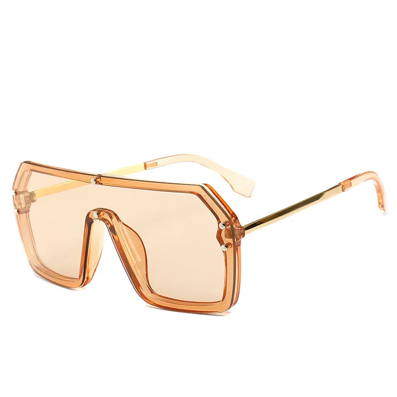 Oversized Shield Visor Sunglasses